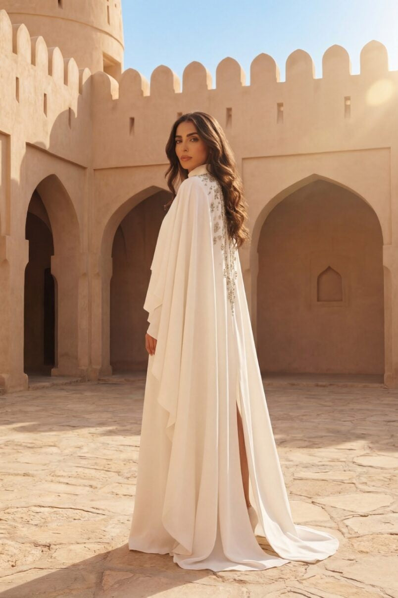 Thigh-High Slit Kaftan