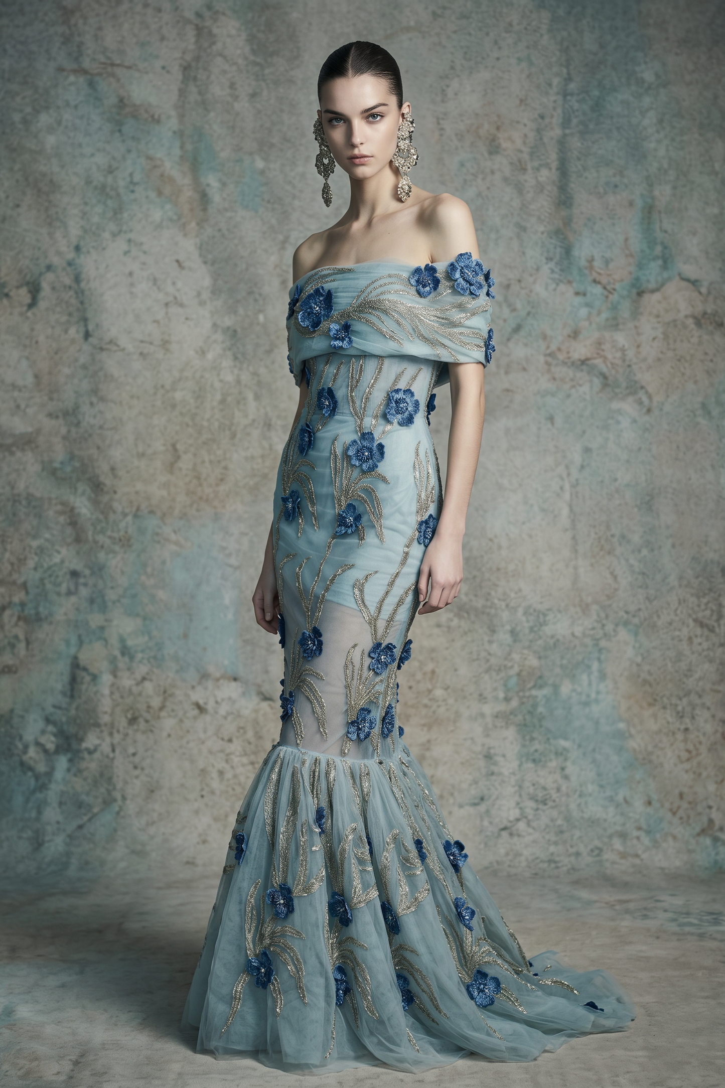 Off Shoulder Gown