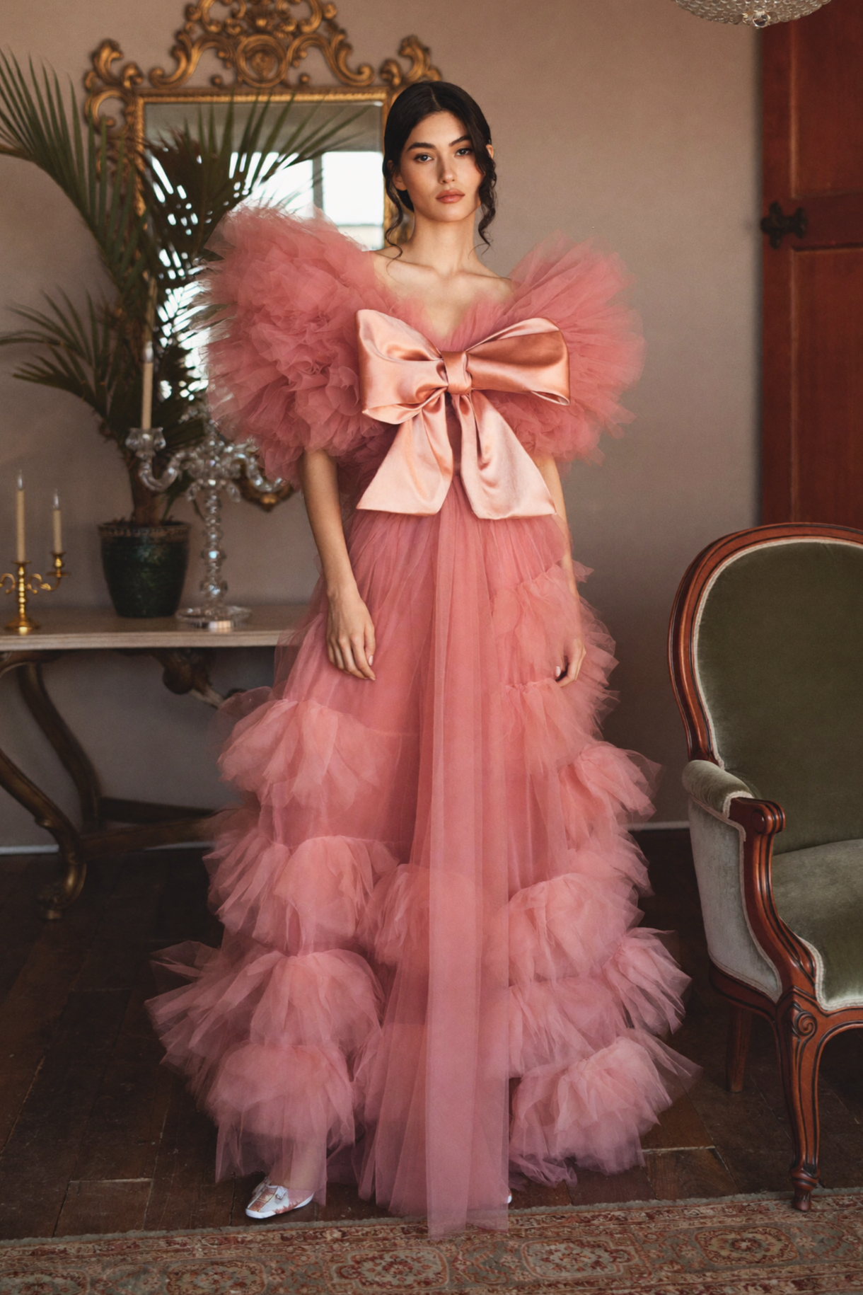 Tiered Bow Dress