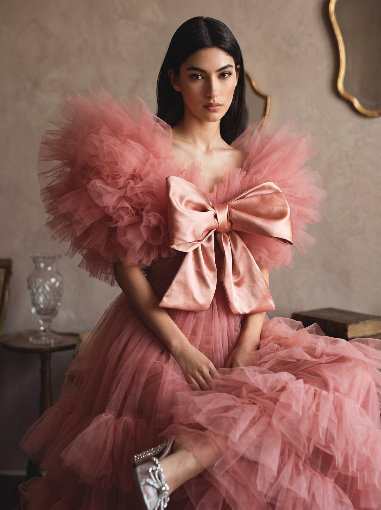 Tiered Bow Dress