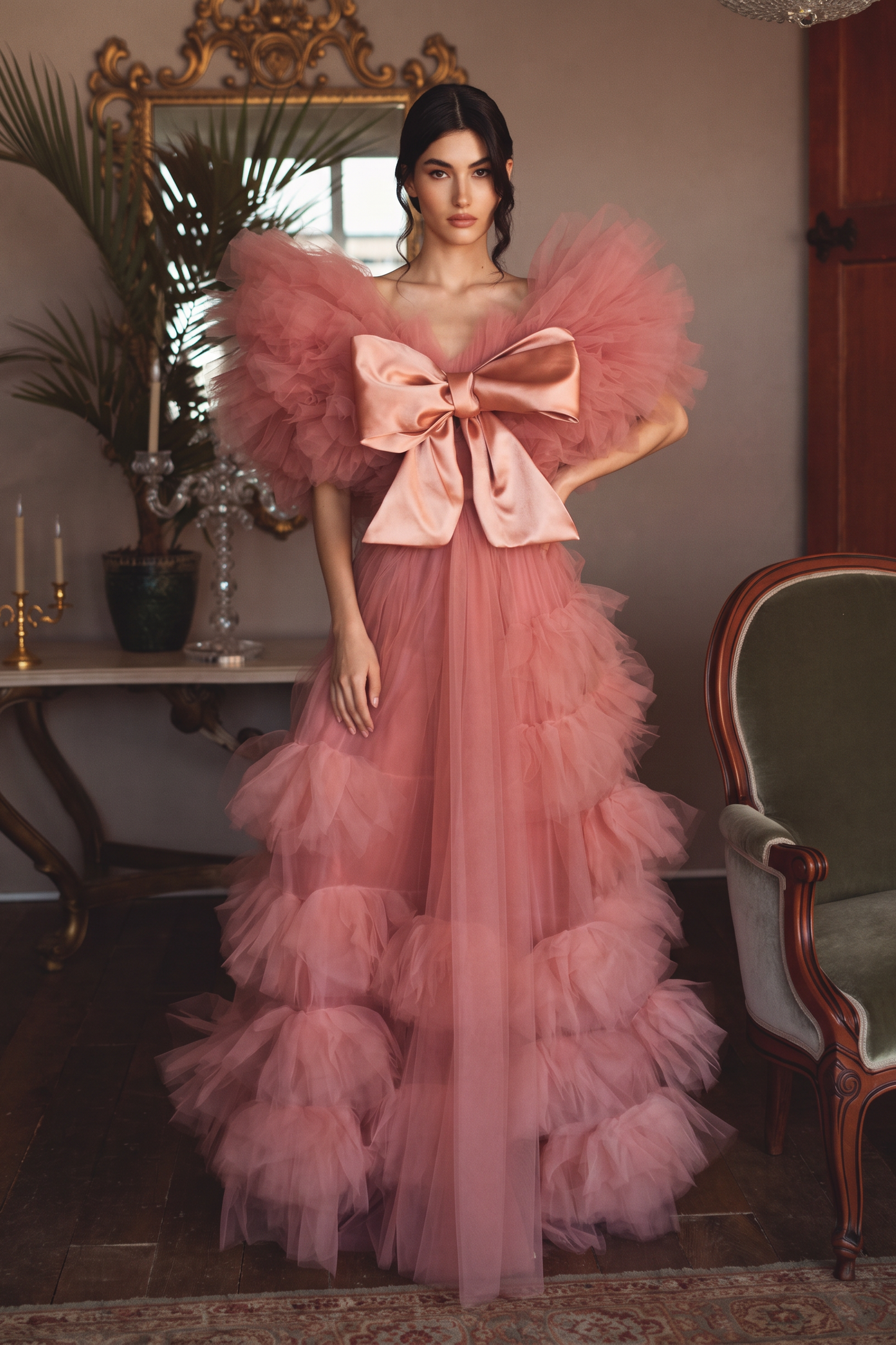 Tiered Bow Dress