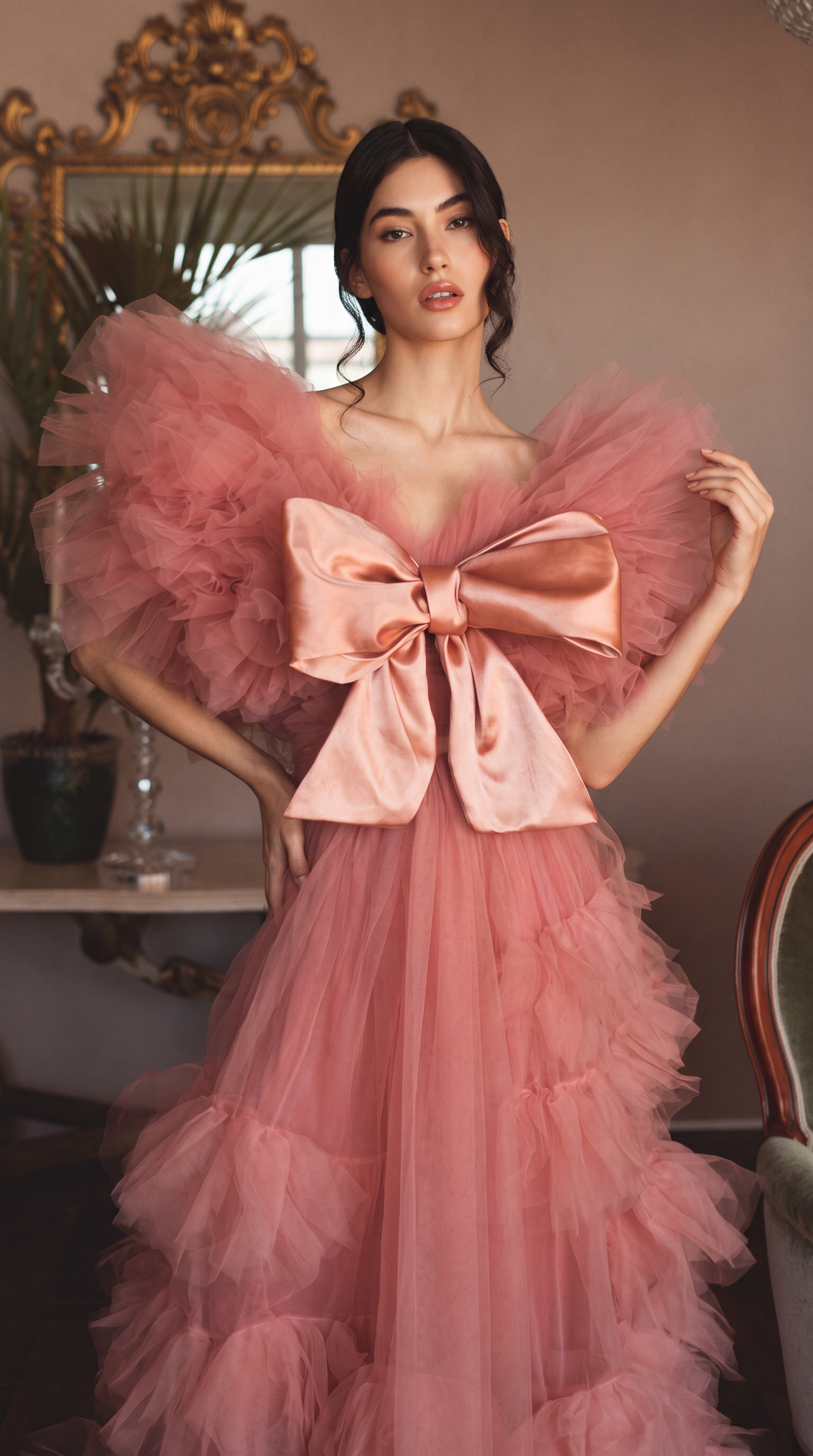 Tiered Bow Dress
