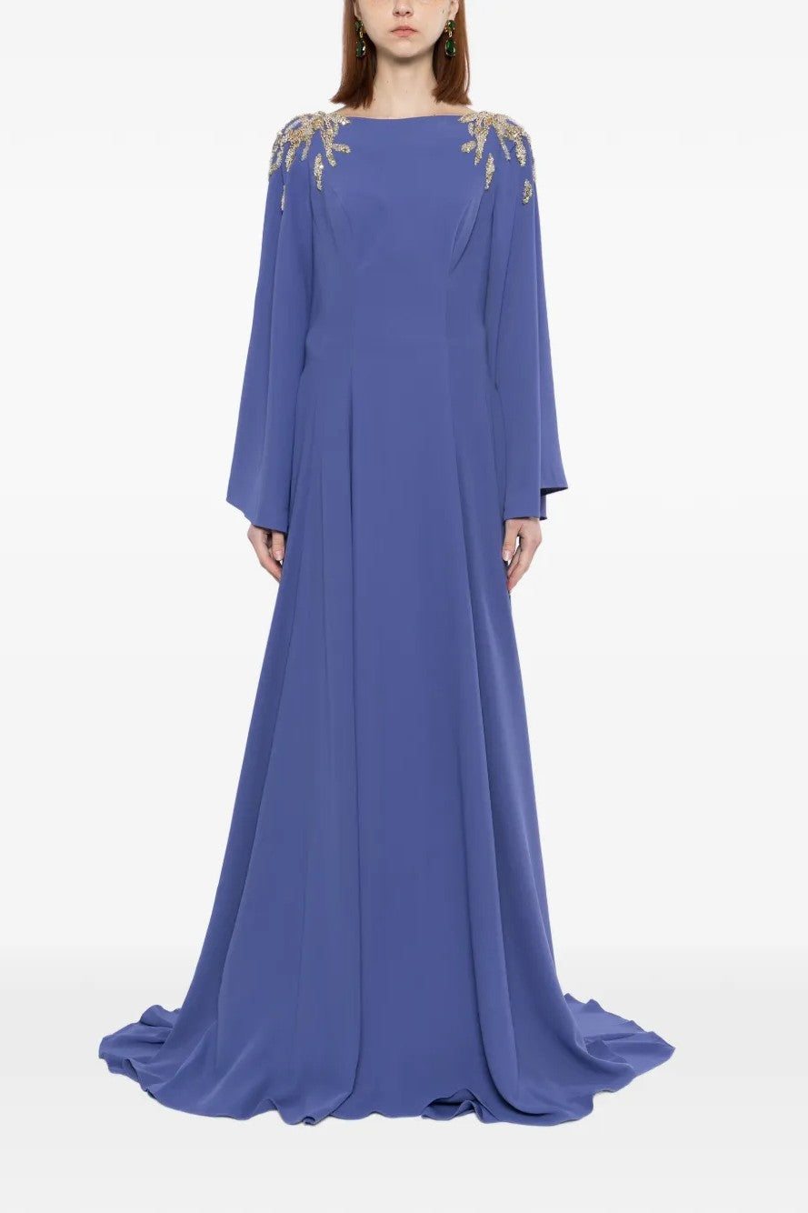 Embellished Long Sleeve Kaftan