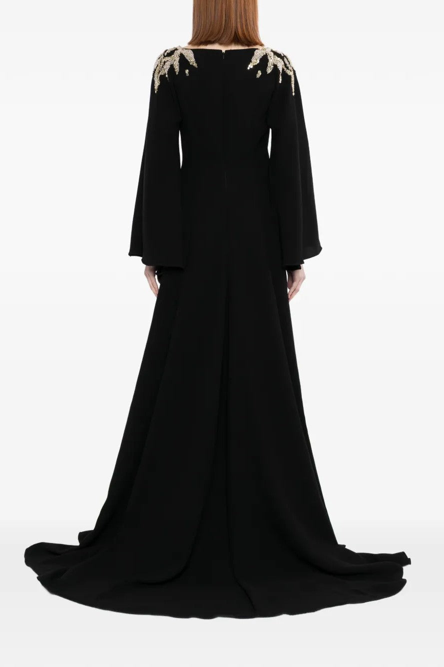 Embellished Long Sleeve Kaftan