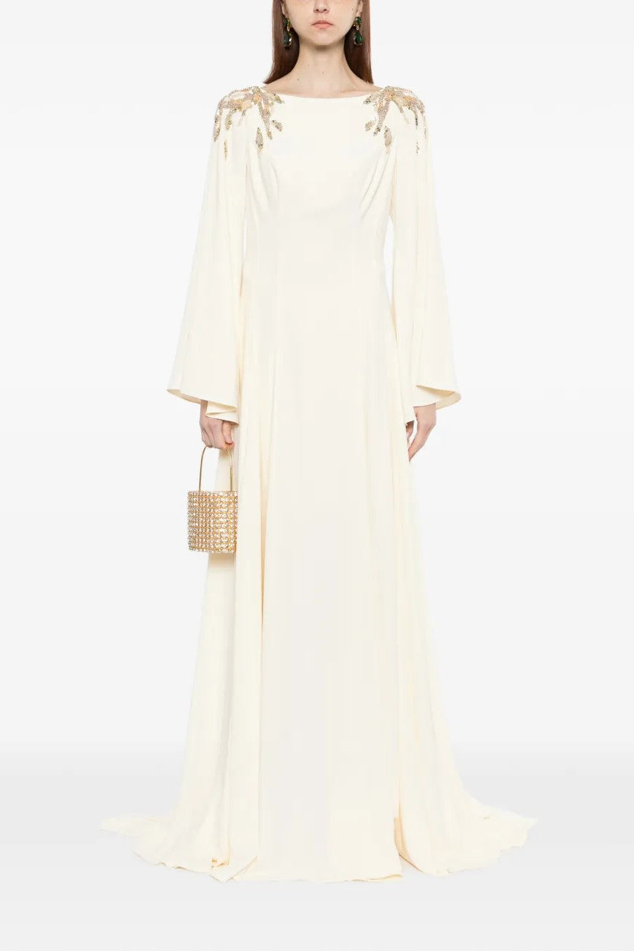 Embellished Long Sleeve Kaftan
