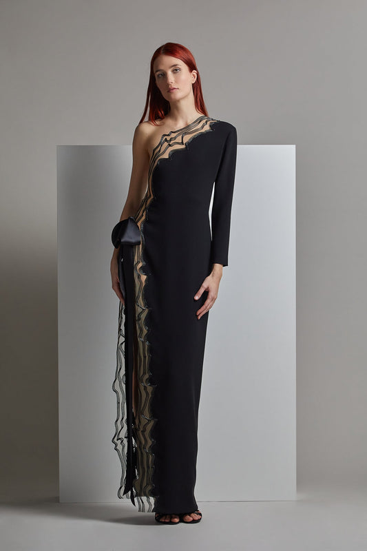 One-Shoulder HIDEAKI Dress