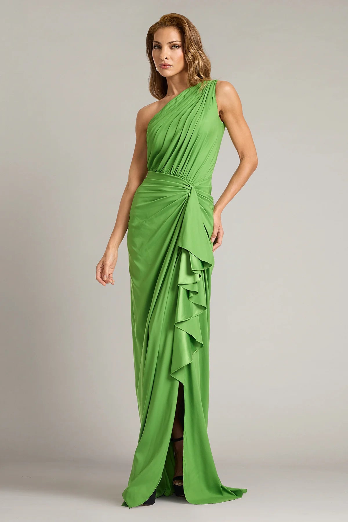 Lena Waterfall Drape Gown