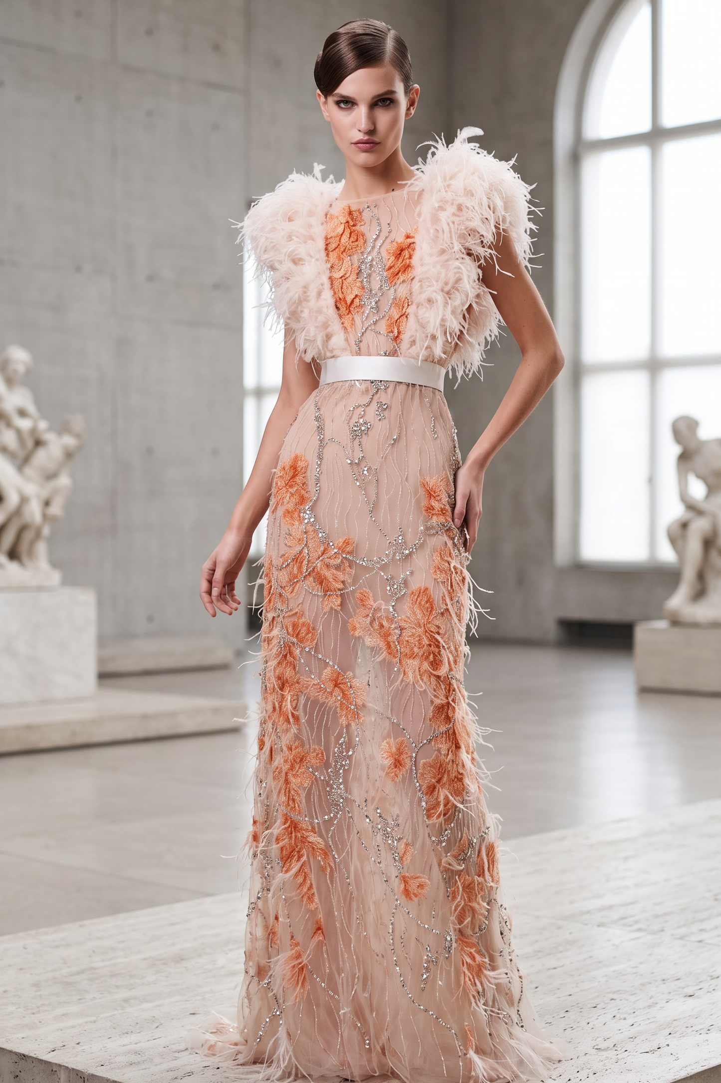 Sleeveless Evening Dress