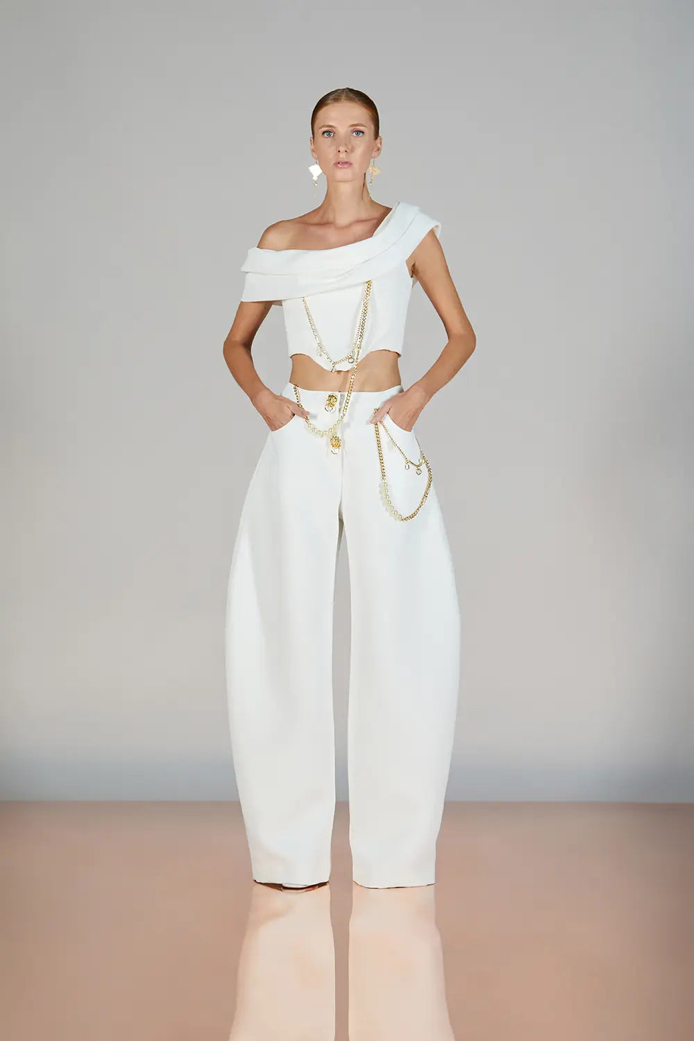 Off-Shoulder Baos Top & Pants