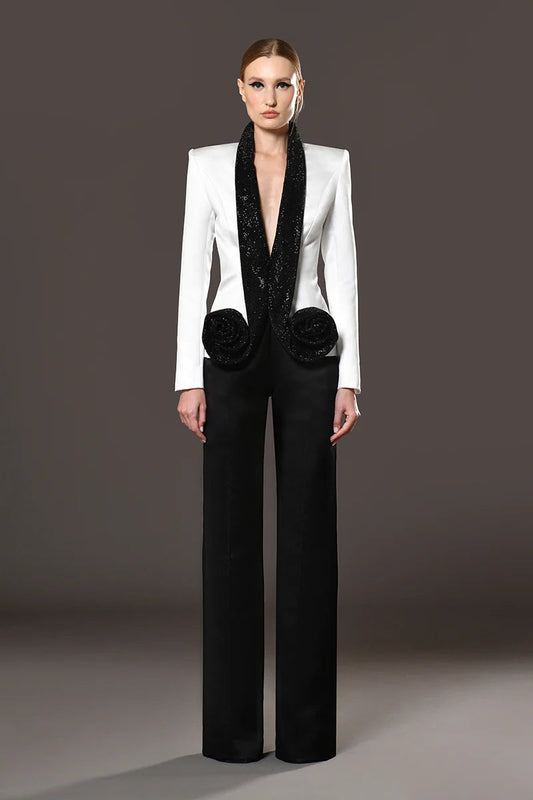 Long Sleeve Blazer with Pants