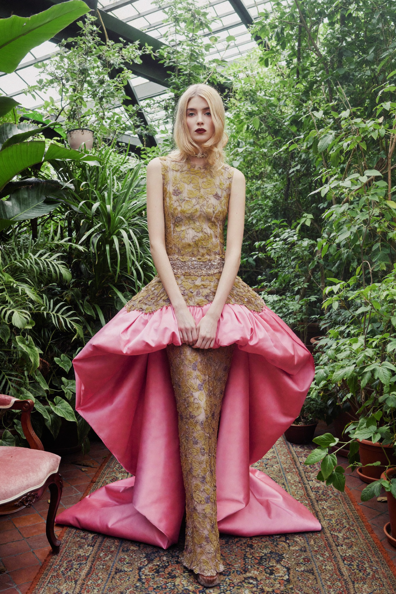 Sleeveless Evening Gown