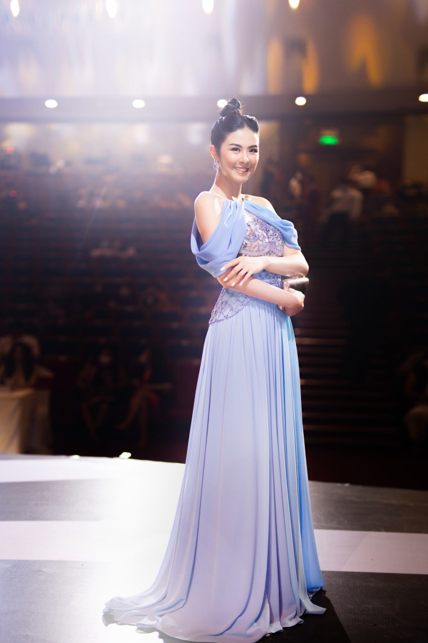 Obsidian Charm Gown