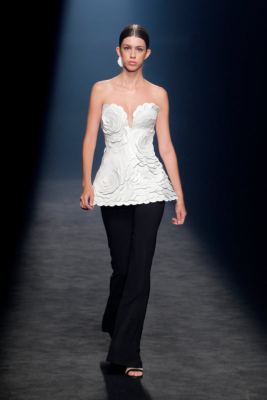 Caccuri Strapless Top and Trousers