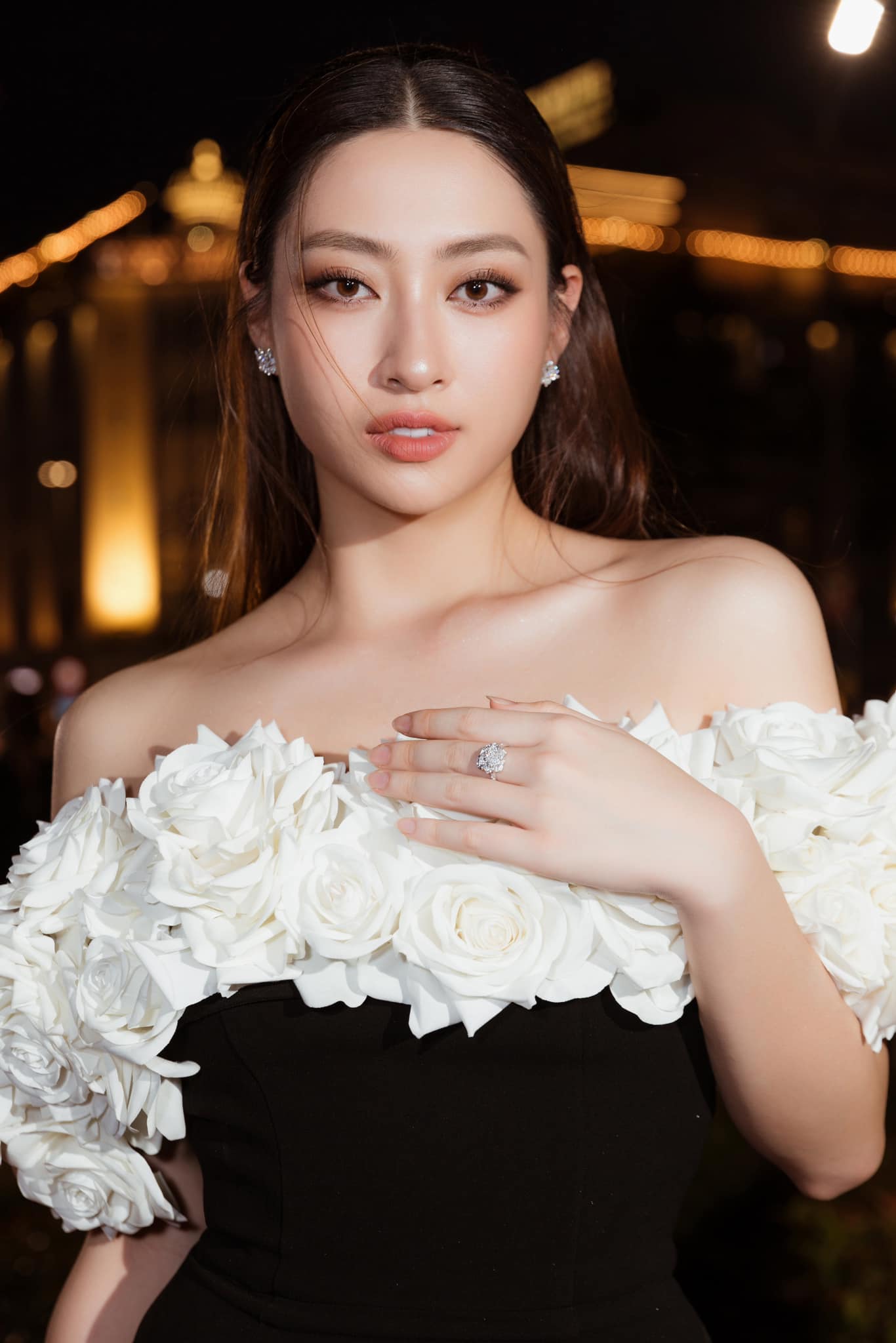 Rose Mermaid Gown