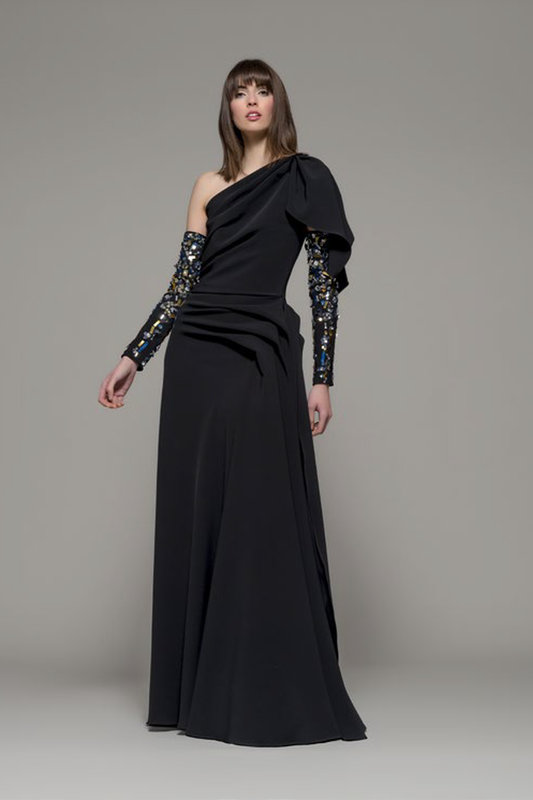 One Shoulder Cajahs Gown