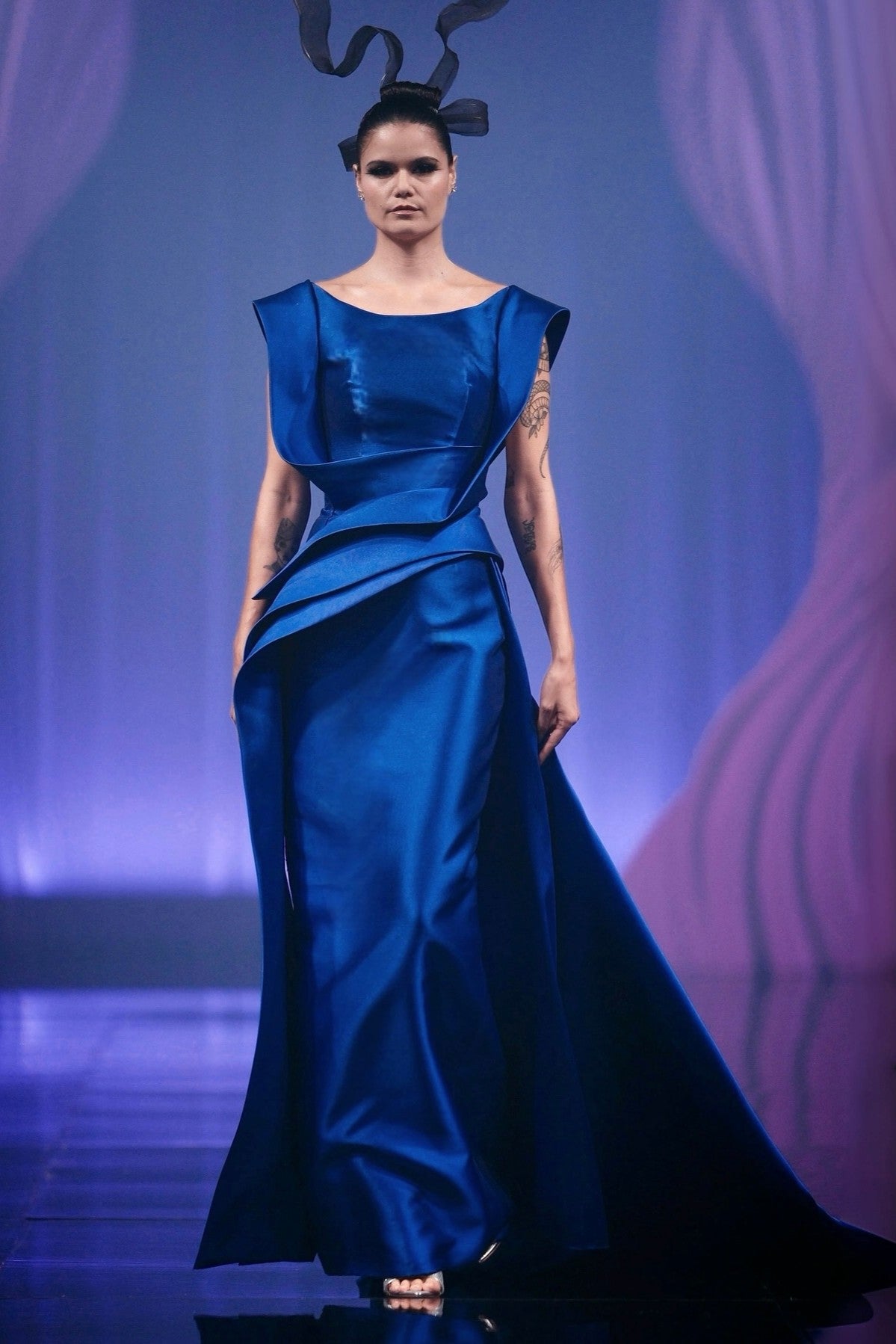 Sculpted Column Gown