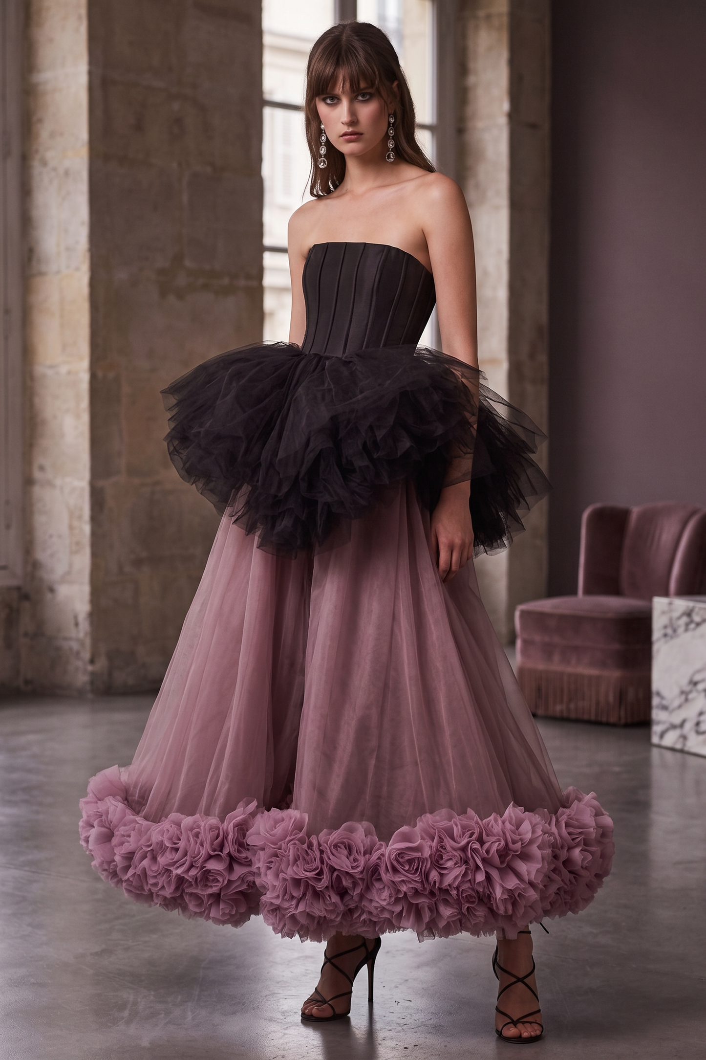 Strapless Midi Jump
