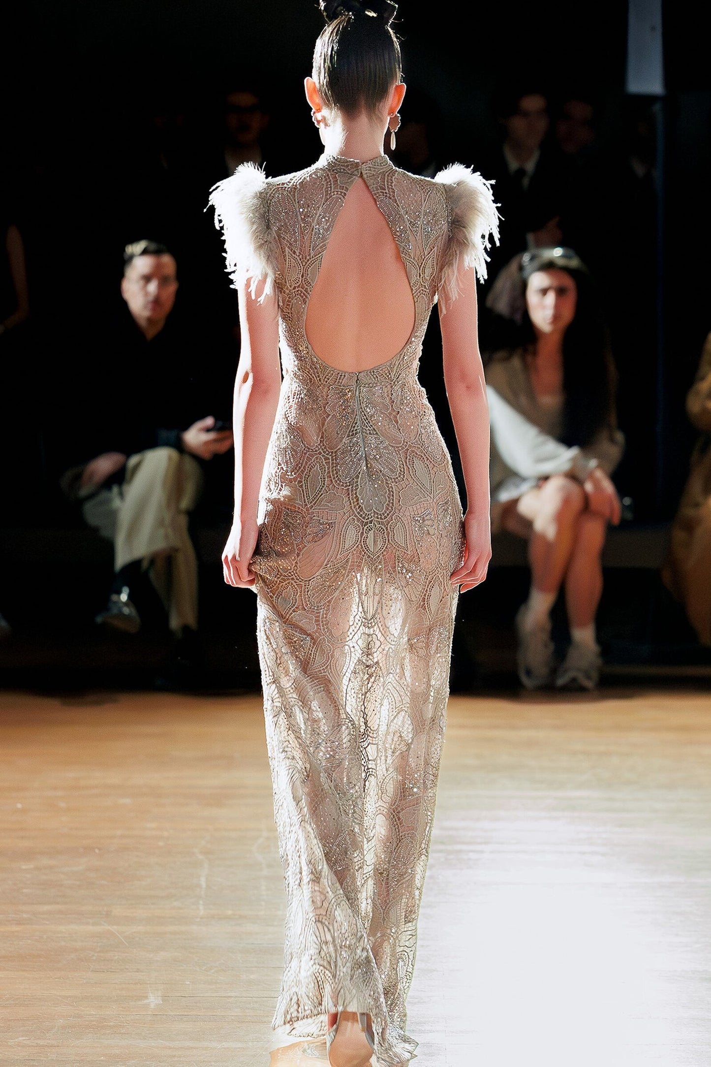 Sleeveless Embellished Maxi Dress