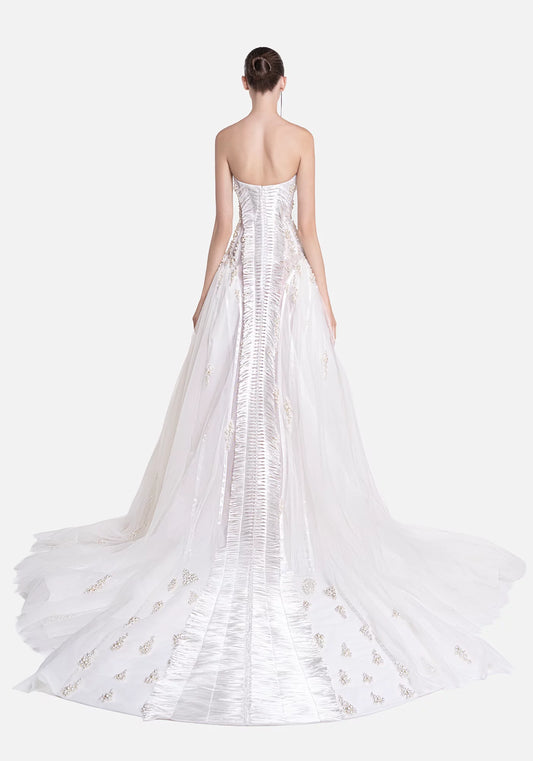 Strapless Tulle Ballgown