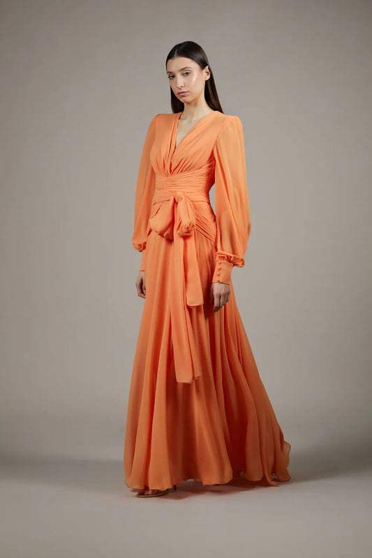 Long Sleeve Calzado Dress
