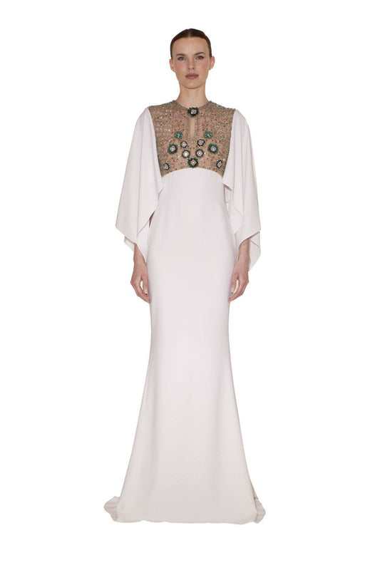 Flutter Sleeve Gown
