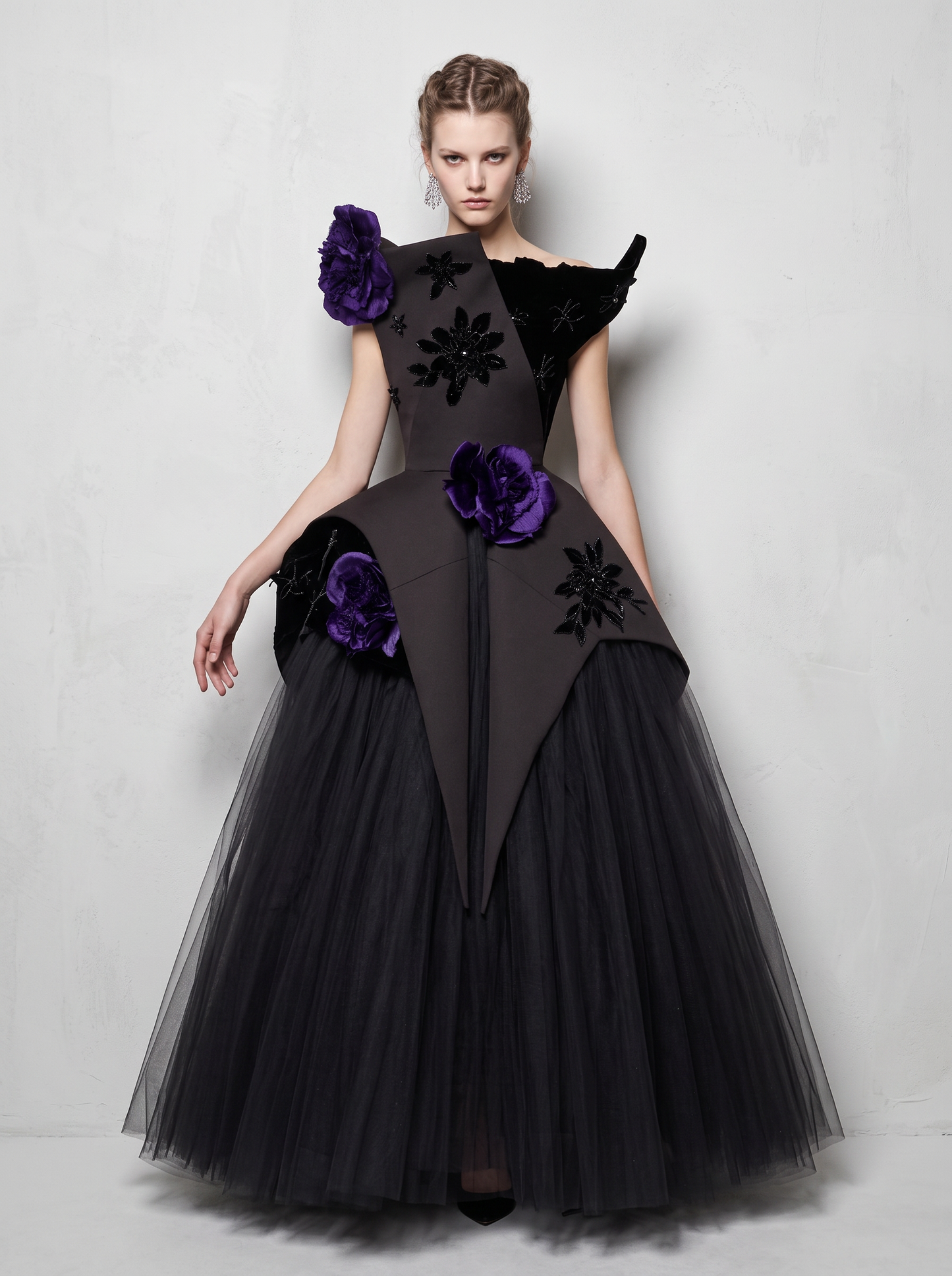 Structured Evening Gown