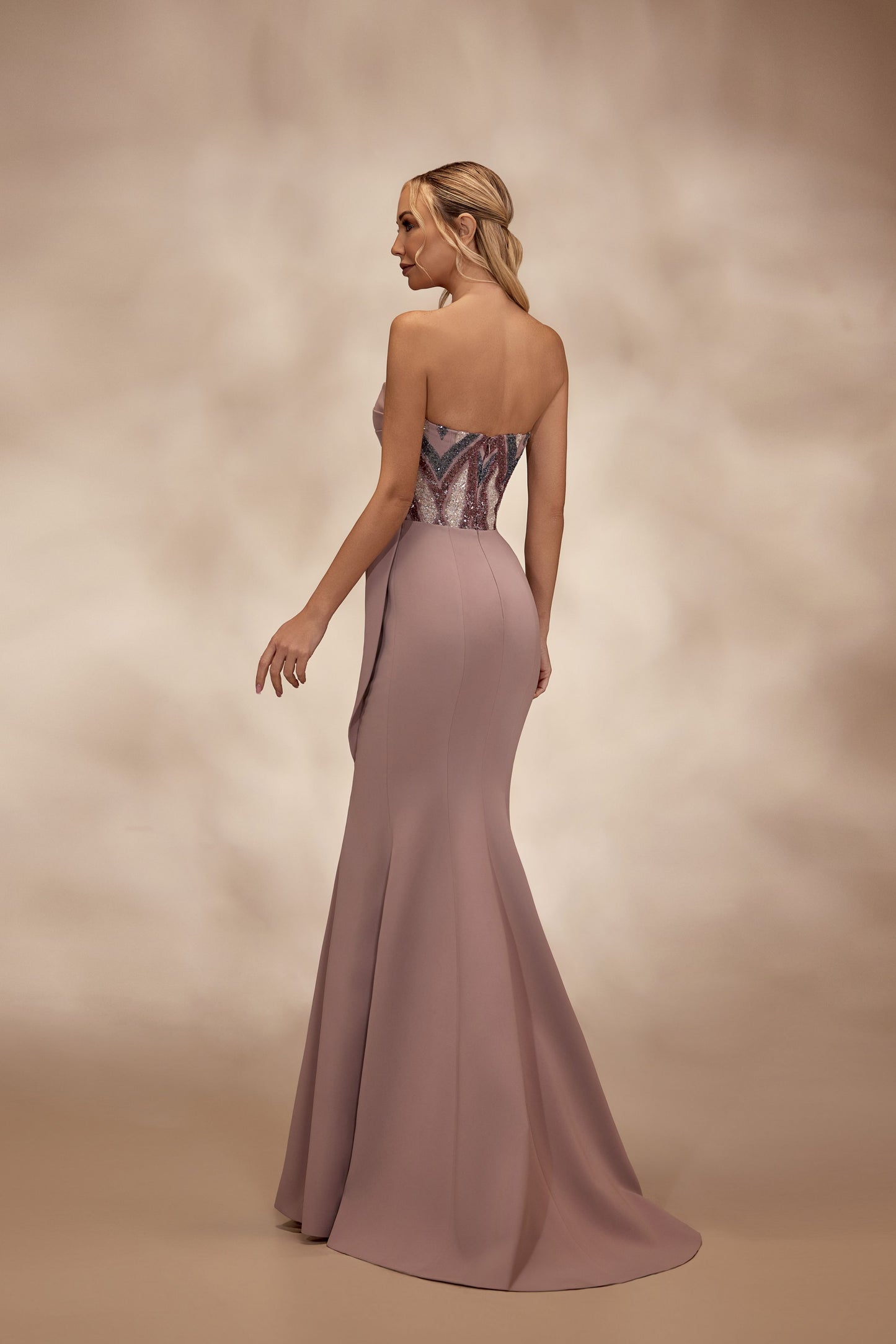 Rosewood Strapless Mermaid Dress