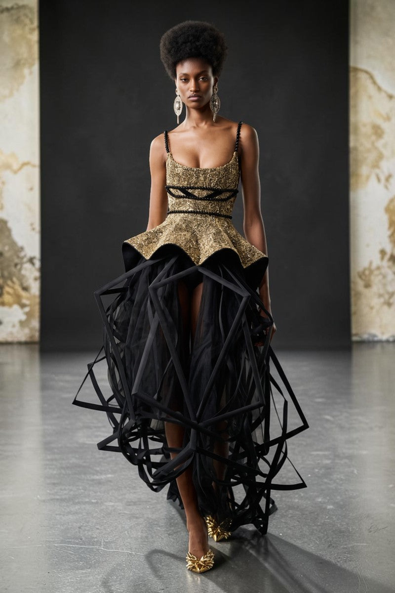 Sleeveless Evening Dress