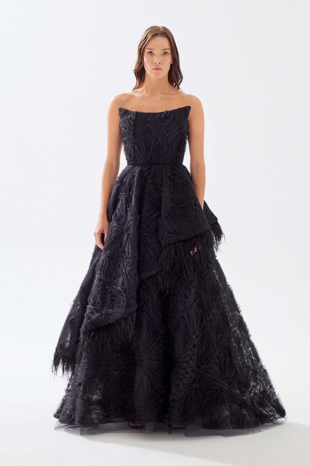 Fluffy Tulle Gown