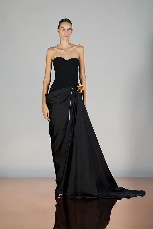 Strapless Camazon Gown