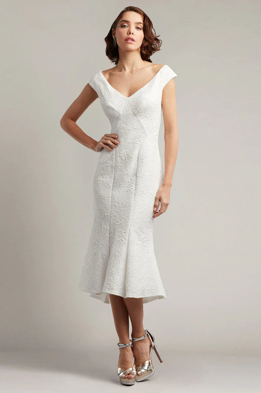 Off Shoulder Midi Dress