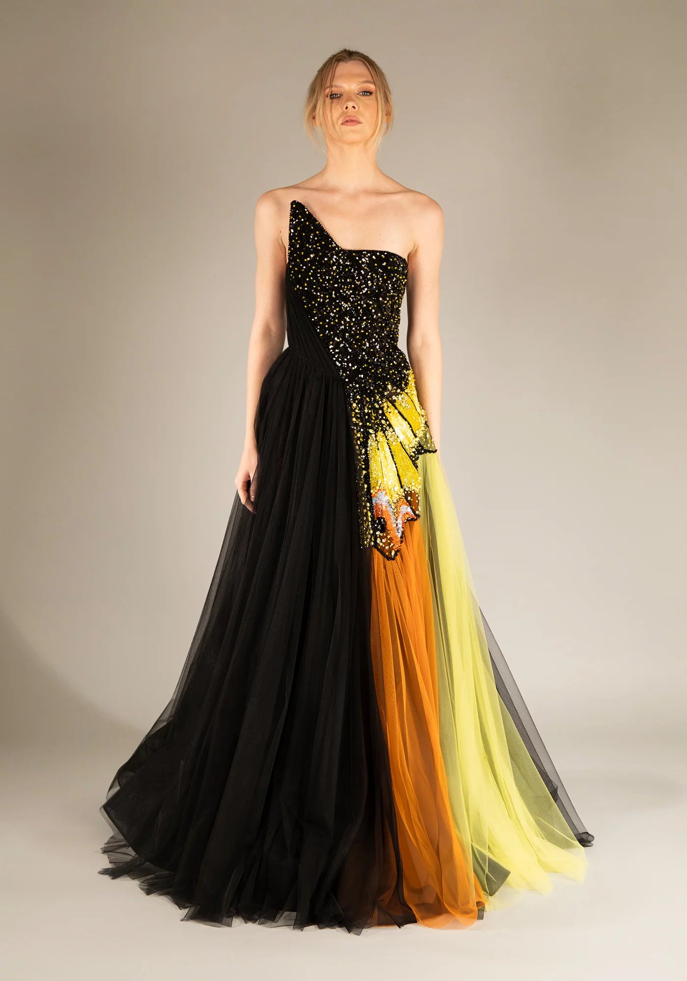 Sleeveless Floor-Length Dress