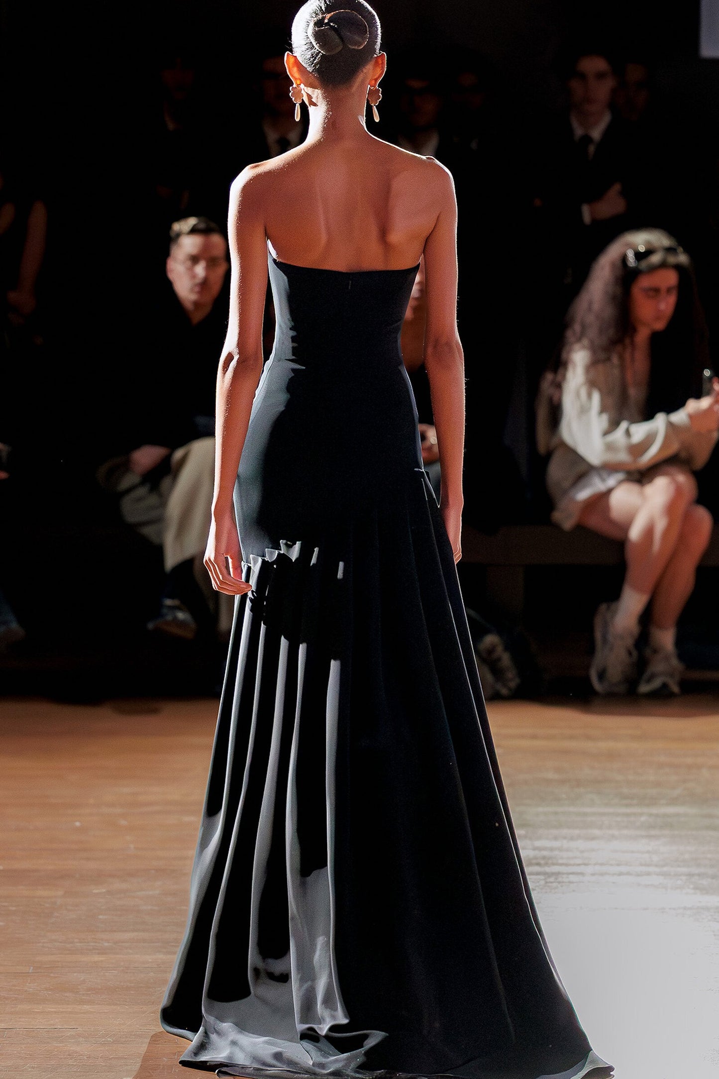 Strapless Tubed Maxi Dress
