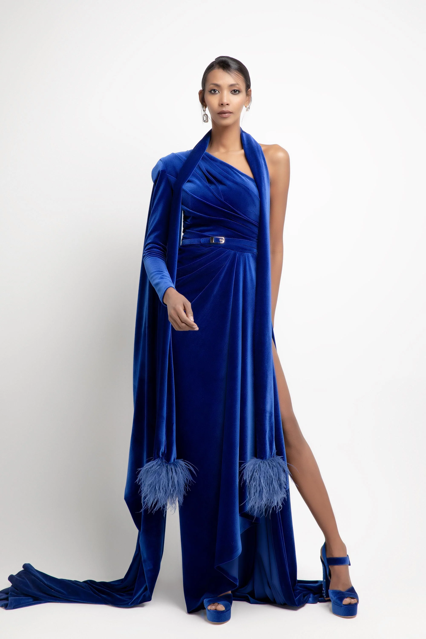 One Shoulder Gown