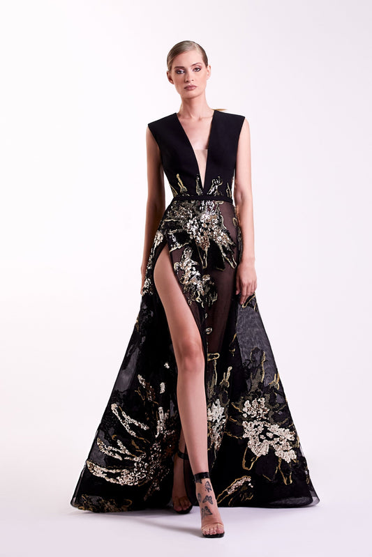 High Side Slit Gown