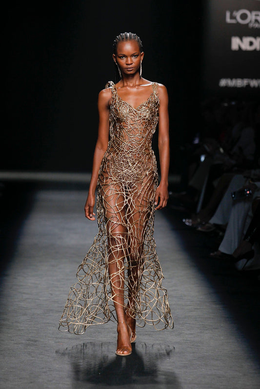 Sleeveless Gambia Gown