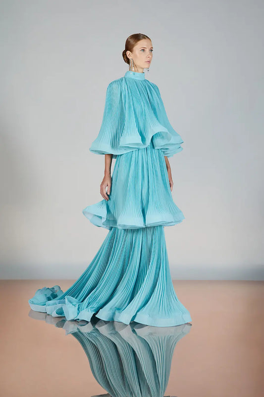 3/4 Sleeve Carbia Gown