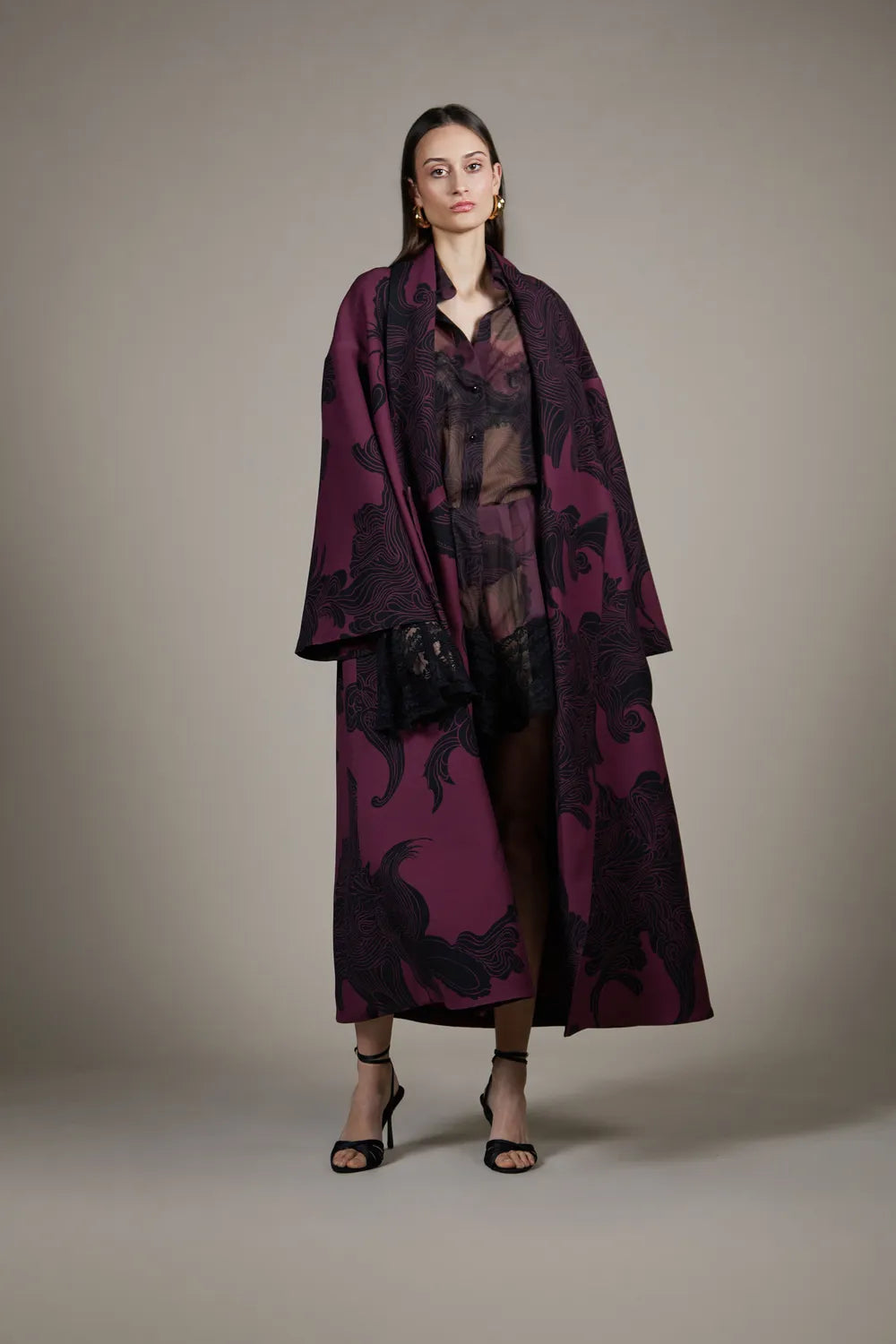 Dampa Coat, Blouse, and Shorts
