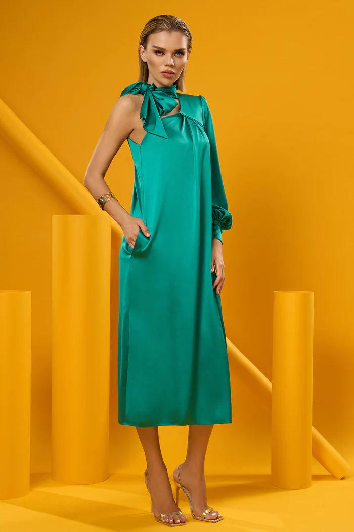 Allure Satin Dress