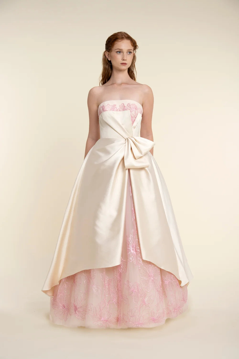 Strapless Voluminous Dress