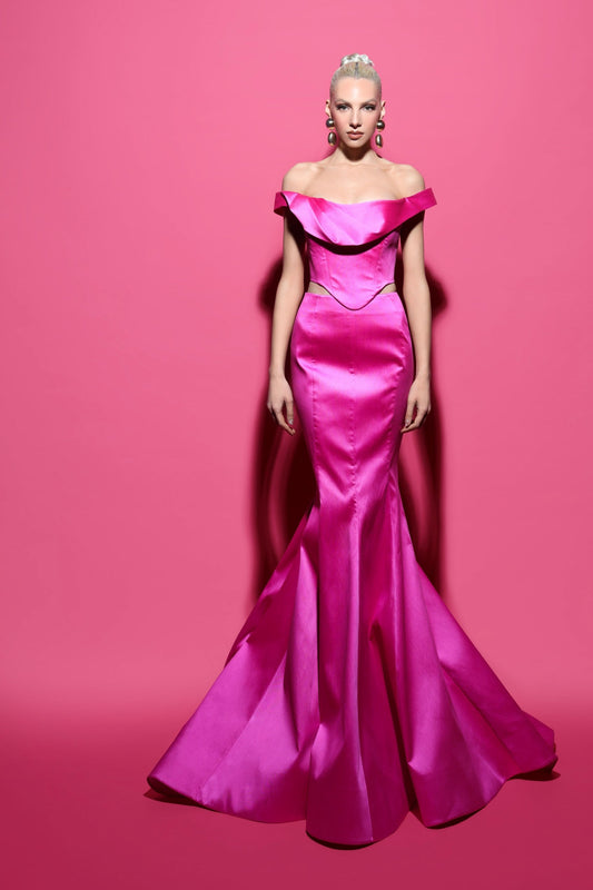 Off-Shoulder JUNE Gown
