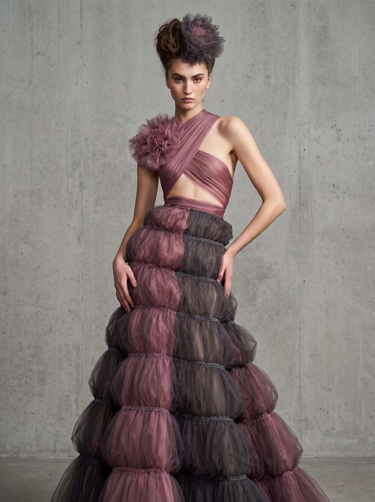 Sleeveless Evening Gown