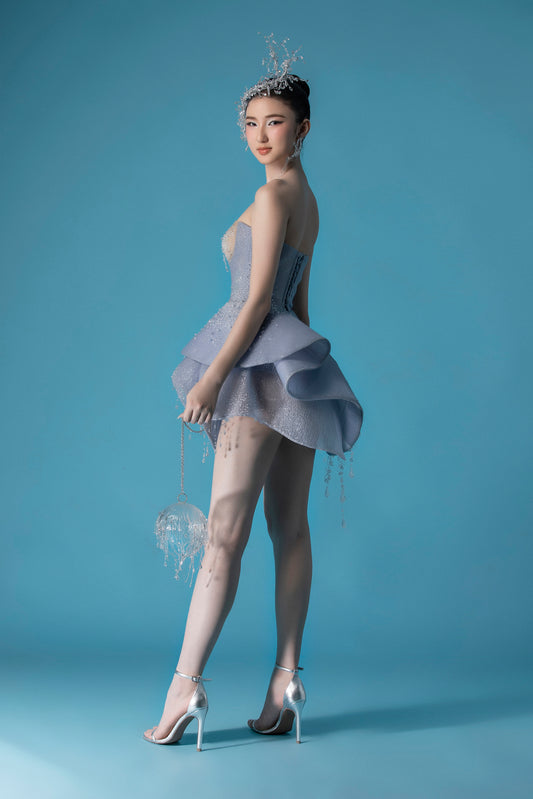 Allure of Water Mini Dress