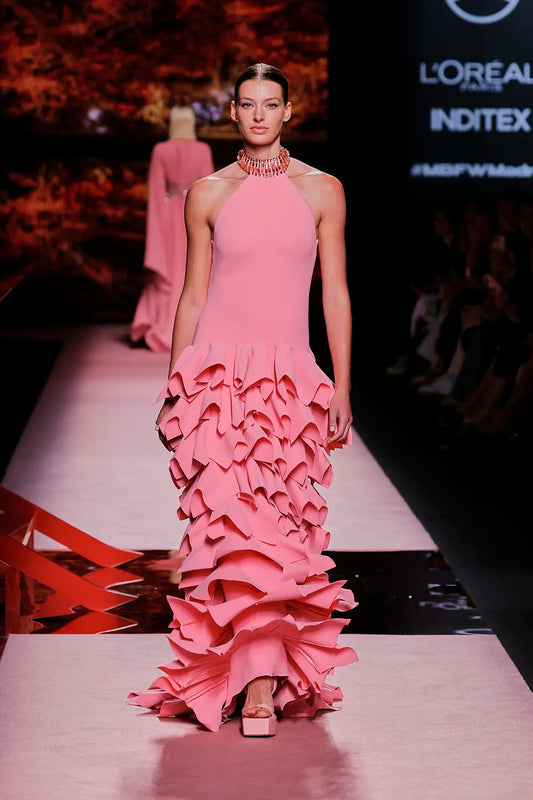 Sleeveless Daimi Gown