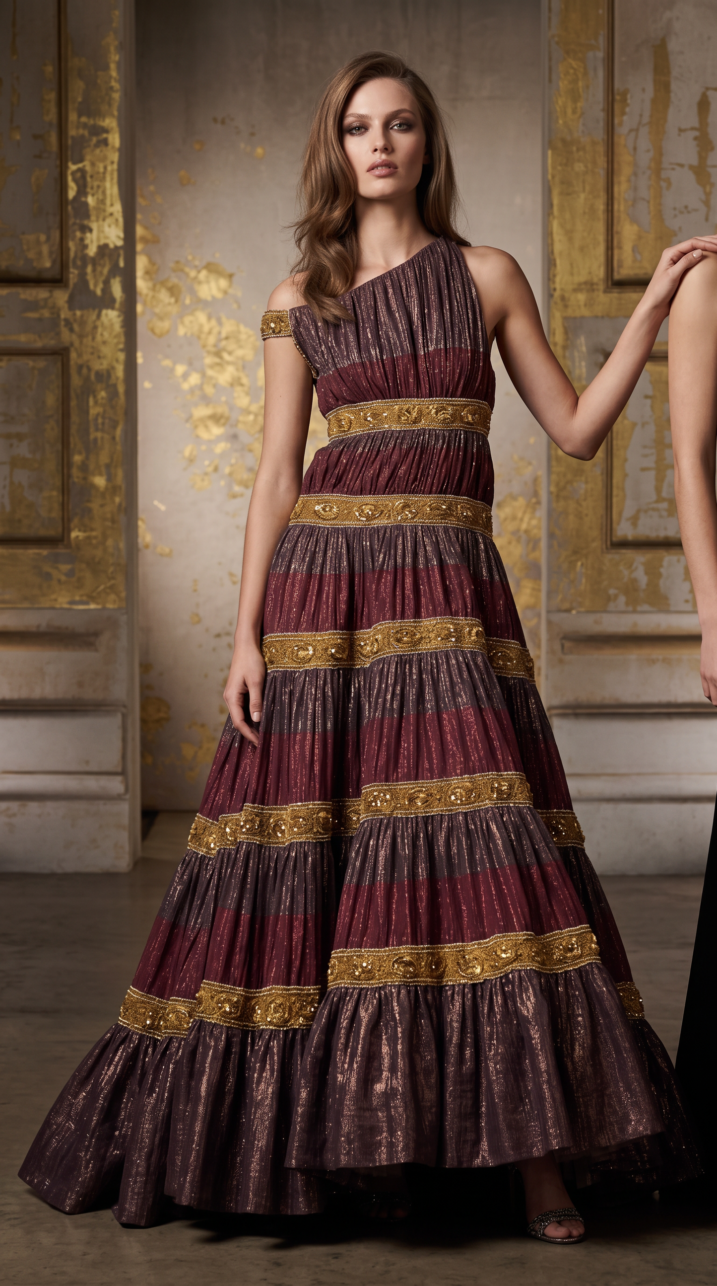Asymmetric Neckline Dress