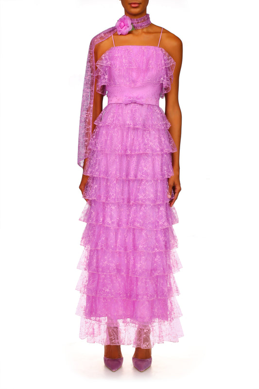 Tiered Ruffled Dress