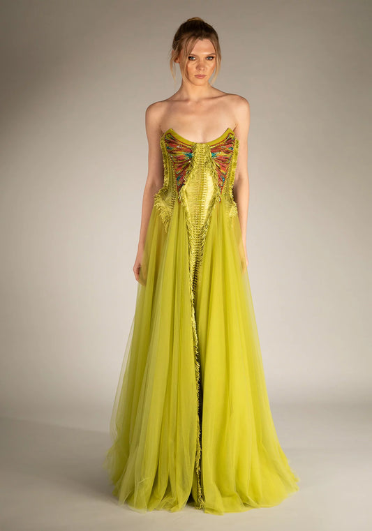 Strapless Long Dress