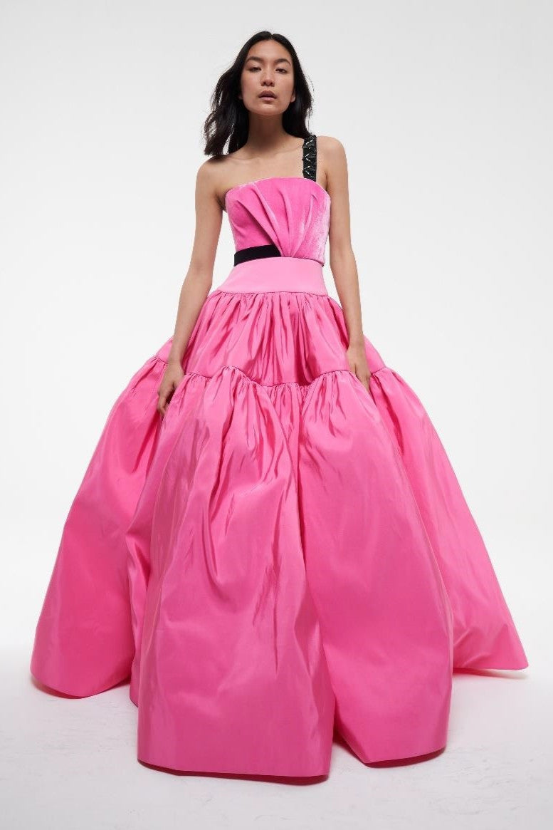 Powder Pink Ball Gown