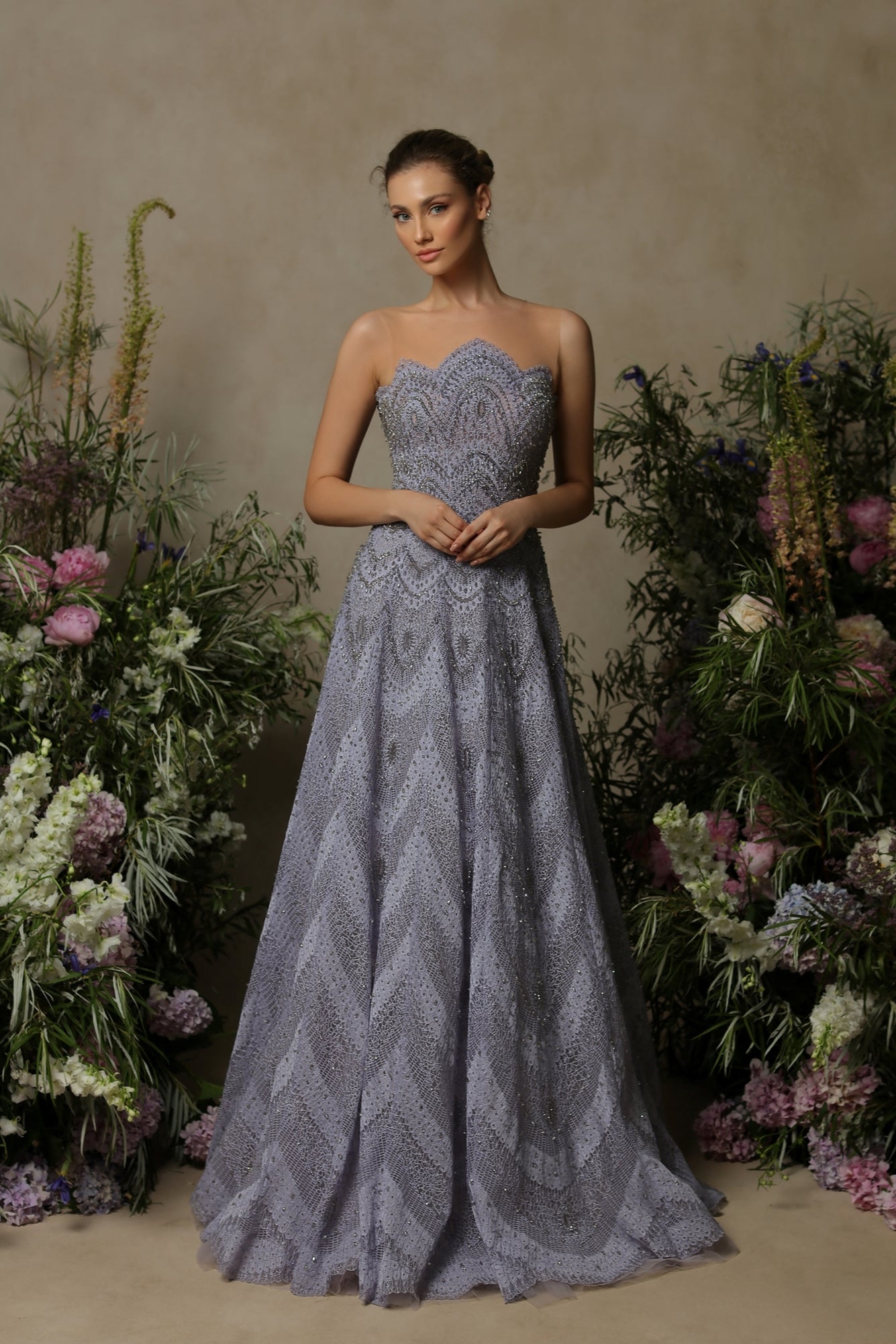 Bold Beaded Gown