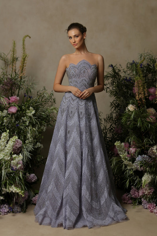 Bold Beaded Gown